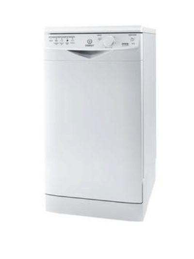 Indesit Dsr15B 10-Place Slimline Dishwasher - White Indesit Dsr15B 10-Place Slimline Dishwasher - White